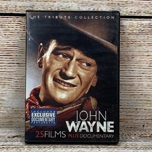 John Wayne: The Tribute Collection [DVD 25 Films] Plus Documentary Movie Western